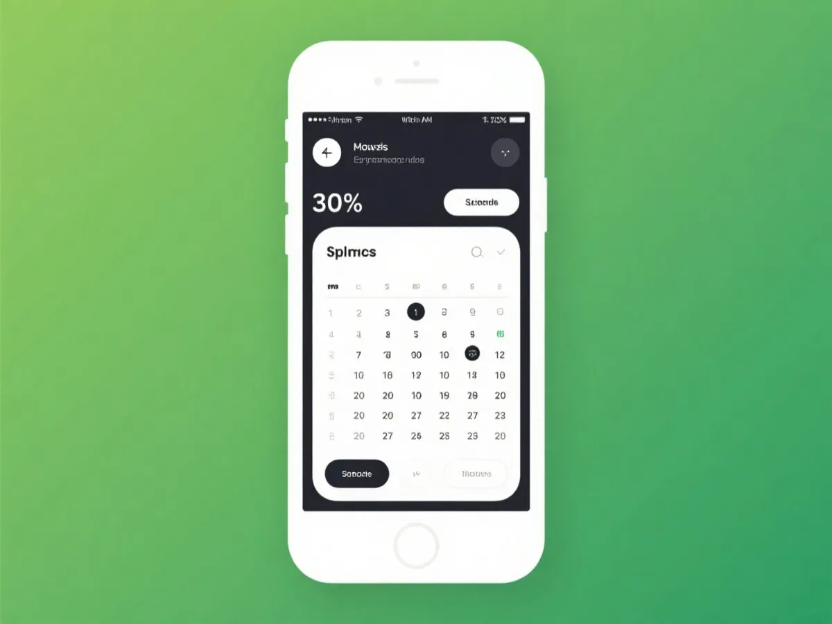 App界面预览-比分与赛程